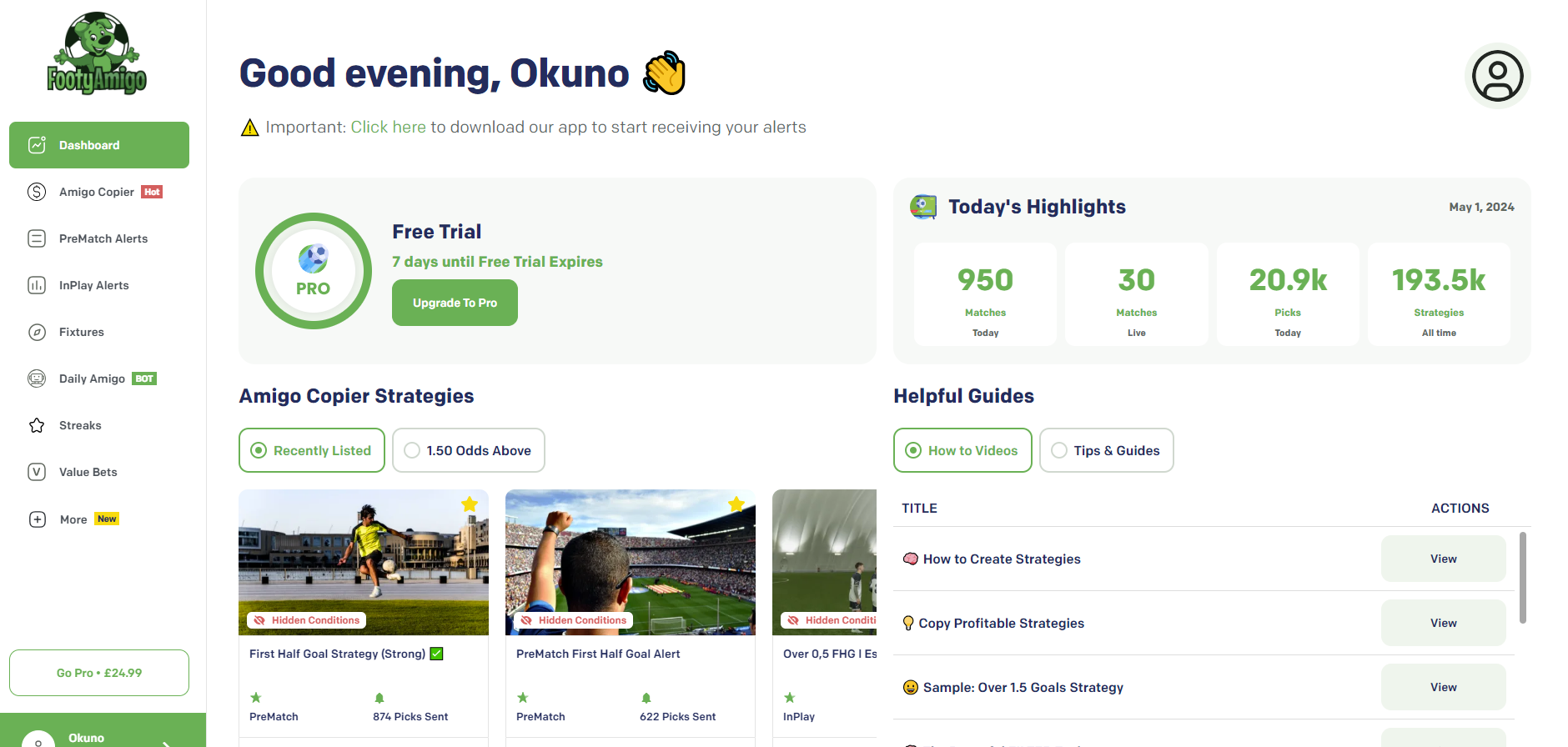 Social Football Betting Website